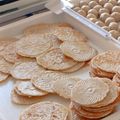 Magyarné Nyírő Kati Cooksnap-ja, amikor elkészítette a(z) Vésztői zsíros, ropogós sajtostallér receptet.
