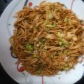 Diya Sawai का कुकस्नैप जब उन्होंने वेज नूडल्स (Veg noodles recipe in Hindi) बनाया था।