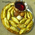 Priyanka Sinha's cooksnap of when they made ভাজা পুলি পিঠে (bhaja puli pithe recipe in bengali).