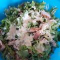 El cooksnap de Maria cuando hizo Ensalada César.