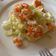 El cooksnap de Emma Muñoz cuando hizo Scampi de Camarones y Zucchini.
