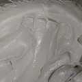 El cooksnap de Erica Paola cuando hizo Merengue clásico para decorar tortas.