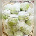 Cooksnap dari devy untuk resep Putri Salju Pandan Keju (Eggless)