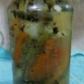 El cooksnap de Herberth Díaz cuando hizo Zanahorias en escabeche para tortas.