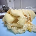 直到不 的 #平底鍋甜點 芒果毛巾捲 cooksnap