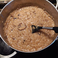 El cooksnap de juantxo cuando hizo Arroz cremoso con toque de curry, champiñones y queso...!!.