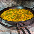 El cooksnap de Jesús Ruiz cuando hizo Cazuela de arroz a la valenciana.