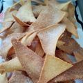 El cooksnap de Geraytere Monti cuando hizo Doritos caseros con salsa de cheddar y verdeo 💣.