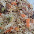 El cooksnap de Sandy cuando hizo Arroz Chaufa.