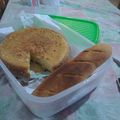 El cooksnap de Erica Saracho cuando hizo Torta fácil.