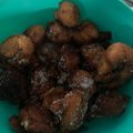 El cooksnap de Luanna Bube cuando hizo Buñuelos de banana.
