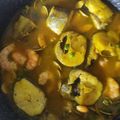 El cooksnap de Gaby Galdeano Lopez cuando hizo Merluza a la vasca con langostinos.