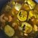 El cooksnap de Gaby Galdeano Lopez cuando hizo Merluza a la vasca con langostinos.