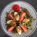 El cooksnap de Malcocinado cuando hizo Ensalada de judías verdes.