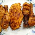 স্বর্নাক্ষী চ্যাটার্জি 's cooksnap of when they made রোস্টেড চিকেন লেগ(roasted chicken leg recipe in Bengali).