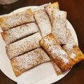 El cooksnap de Sheila Andrade cuando hizo Pie de manzana frito (en masa wantán).