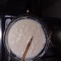 El cooksnap de Federico Jorquera cuando hizo Salsa blanca para canelones.