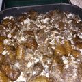 El cooksnap de Marce Morales cuando hizo Niños envueltos en hoja de para.