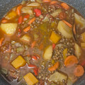 El cooksnap de Valentina Suarez cuando hizo Lentejas estofadas con verduras y chorizo muy fáciles.