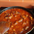 El cooksnap de Almudena Collado cuando hizo Fricandó de ternera con setas o moixernons.
