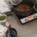 El cooksnap de Oscar Burguez cuando hizo Salsa boloñesa.