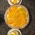 El cooksnap de chef pedro cuando hizo Tarta de frutillas y duraznos con crema chantilly.