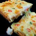 Rooma Srivastava's cooksnap of when they made Garlic Chilli Cheese Toast.