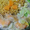 รูป Cooksnap ของ Mahdi 's mommy kitchen เมื่อเขาทำ ราดหน้าหมี่กรอบ 🍝