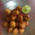 Cooksnap dari My kitchen untuk resep Bakso goreng saos pedas
