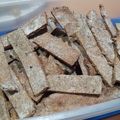 El cooksnap de Balbijesusmaria cuando hizo Crackers sin tacc de harina de garbanzos.