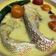 Cooksnap Ain Mohd Kitchen semasa beliau membuat Ikan Selar Masak Lemak Kuning.
