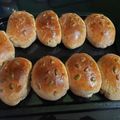 El cooksnap de Teresita Felíz cuando hizo Pan Integral con semillas vegano.