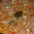 El cooksnap de Sandra Rodriguez cuando hizo Ropa vieja clásica cubana.