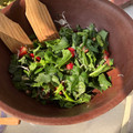 El cooksnap de Claudia Rojas cuando hizo Ensalada de espinacas y fresa con aderezo de poppy seed.