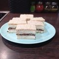 Bildi Cooksnap-ja, amikor elkészítette a(z) Meggylekváros citromkrémes szelet receptet.