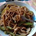 El cooksnap de María Carmen cuando hizo Espaguetis no-chino.