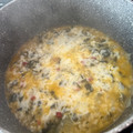 El cooksnap de Jessica Fernandez Valverde cuando hizo Risotto de espinacas y jamón.