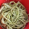 El cooksnap de Mario Gonzalez cuando hizo Spaghetti Verde.