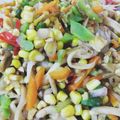 Cooksnap dari Rhea Boonytha untuk resep Tumis sayur (brokoli, jamur tiram, wortel, jagung manis)