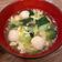 Cooksnap Kanaaneko semasa beliau membuat Chinese Style Fish Ball & Egg Soup.