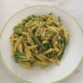 El cooksnap de Francisco Javier Cortés Cuadrado cuando hizo Pasta al pesto con judías, brócoli y espárragos.