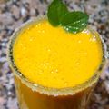 El cooksnap de Antonella Hidalgo cuando hizo Smoothie de duraznos amarillos🍑.