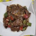 Cooksnap dari Nely 1979 untuk resep Black Pepper beef / Daging lada hitam