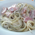 El cooksnap de Josep cuando hizo Espagueti carbonara.