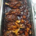 El cooksnap de josue rodriguez cuando hizo Chamorros Adobados al Horno.