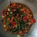 Cooksnap dari Maria elida untuk resep Tumis kangkung tempe terasi