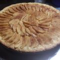 El cooksnap de Analu cuando hizo Tarta de manzana con crema pastelera.