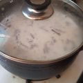 El cooksnap de carla tello cuando hizo Arroz con leche casero.