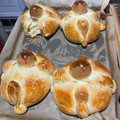 El cooksnap de Aidee Yusell De La Rosa Santana cuando hizo Pan de muerto con harina mix.