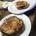 El cooksnap de Camila Breventano cuando hizo Panqueques de avena.